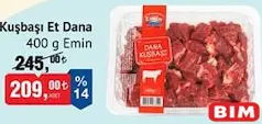 EMİN KUŞBAŞI ET DANA 400 G